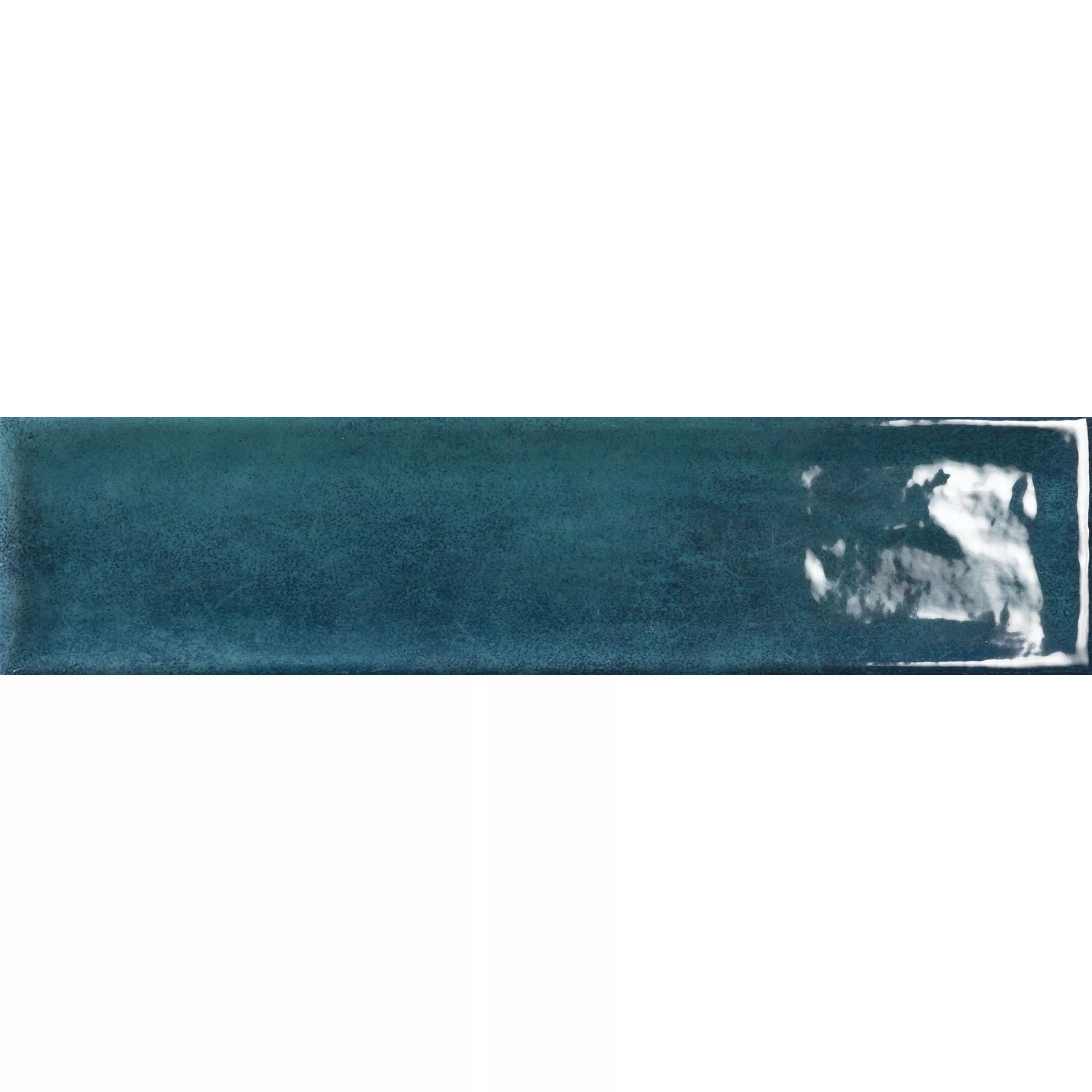Azulejos Pascal Brilhante Dentro Faceta Azul Pacífico 7,5x30cm Azulejos Pascal Brilhante Dentro Faceta Azul Pacífico 7,5x30cm