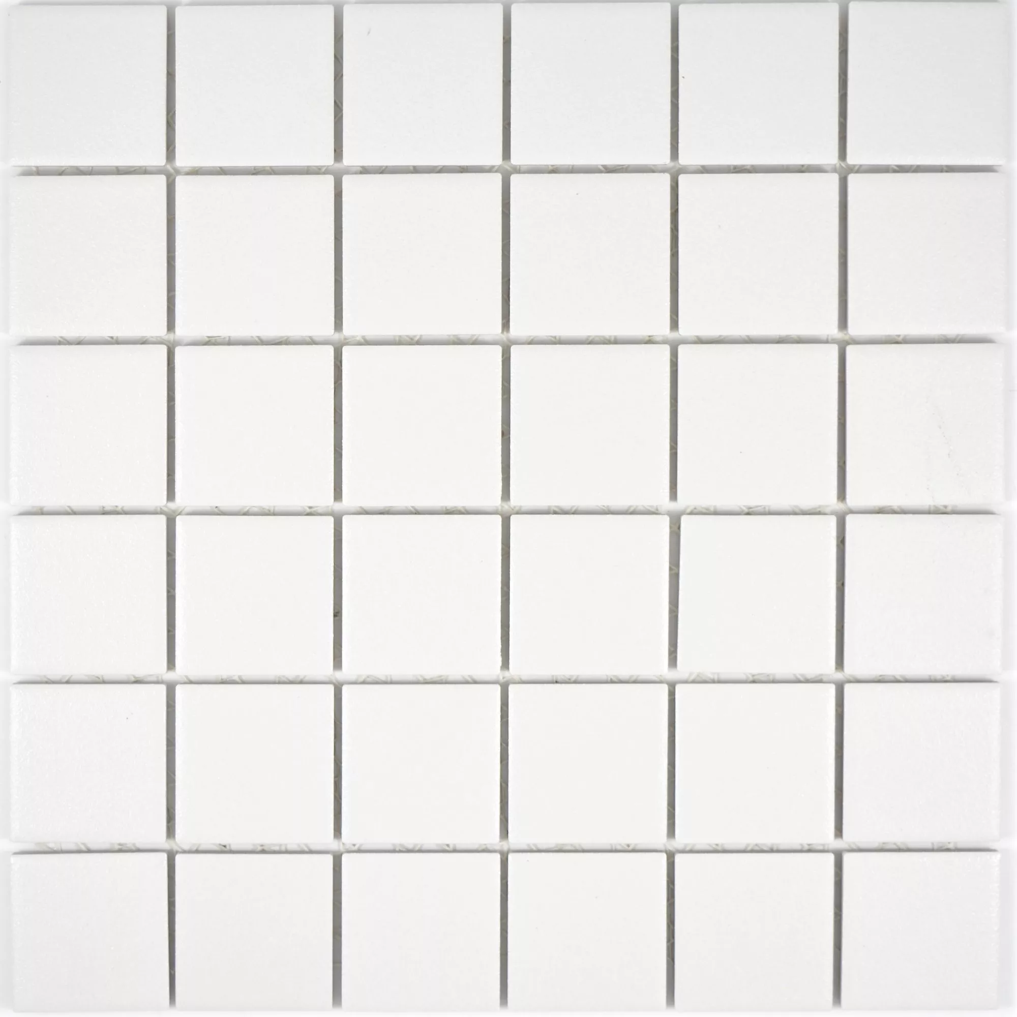 Padrão de Cerâmica Azulejo Mosaico Pilamaya Branco Anti-Derrapante R10 Q48