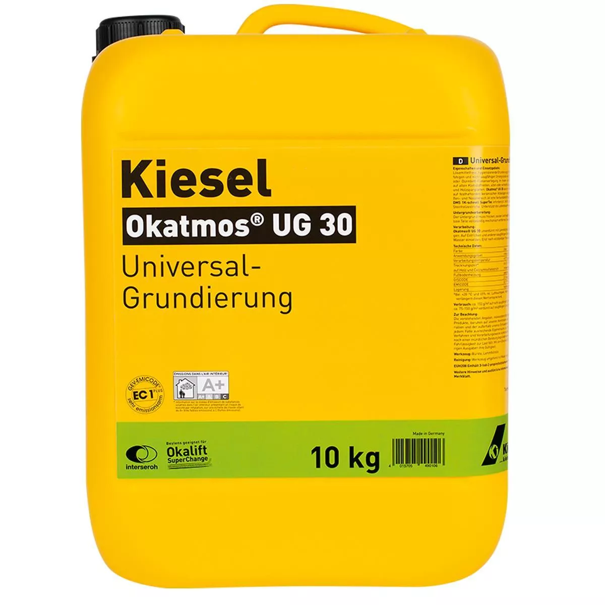 Primer universal Kiesel Okatmos UG 30 Azul 10 kg