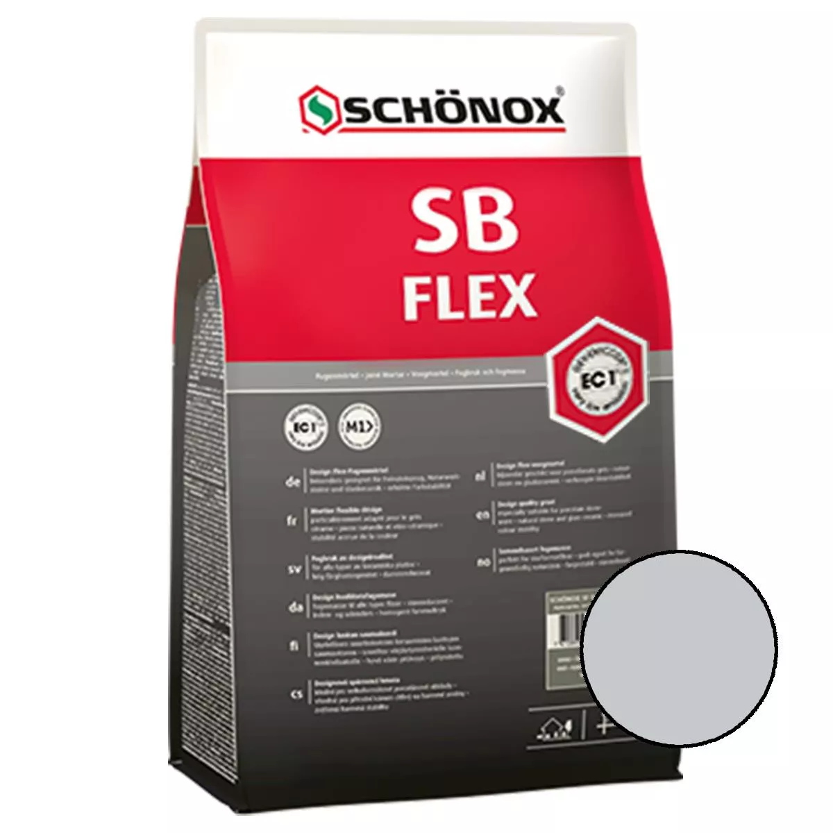 Argamassa Schönox SB Flex cinza prateado 15 kg