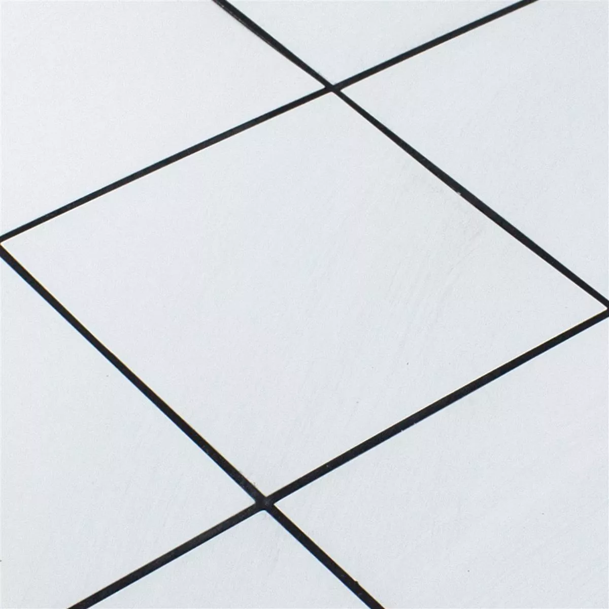Alumínio Azulejo Mosaico Lenora Autoadesivo Branco