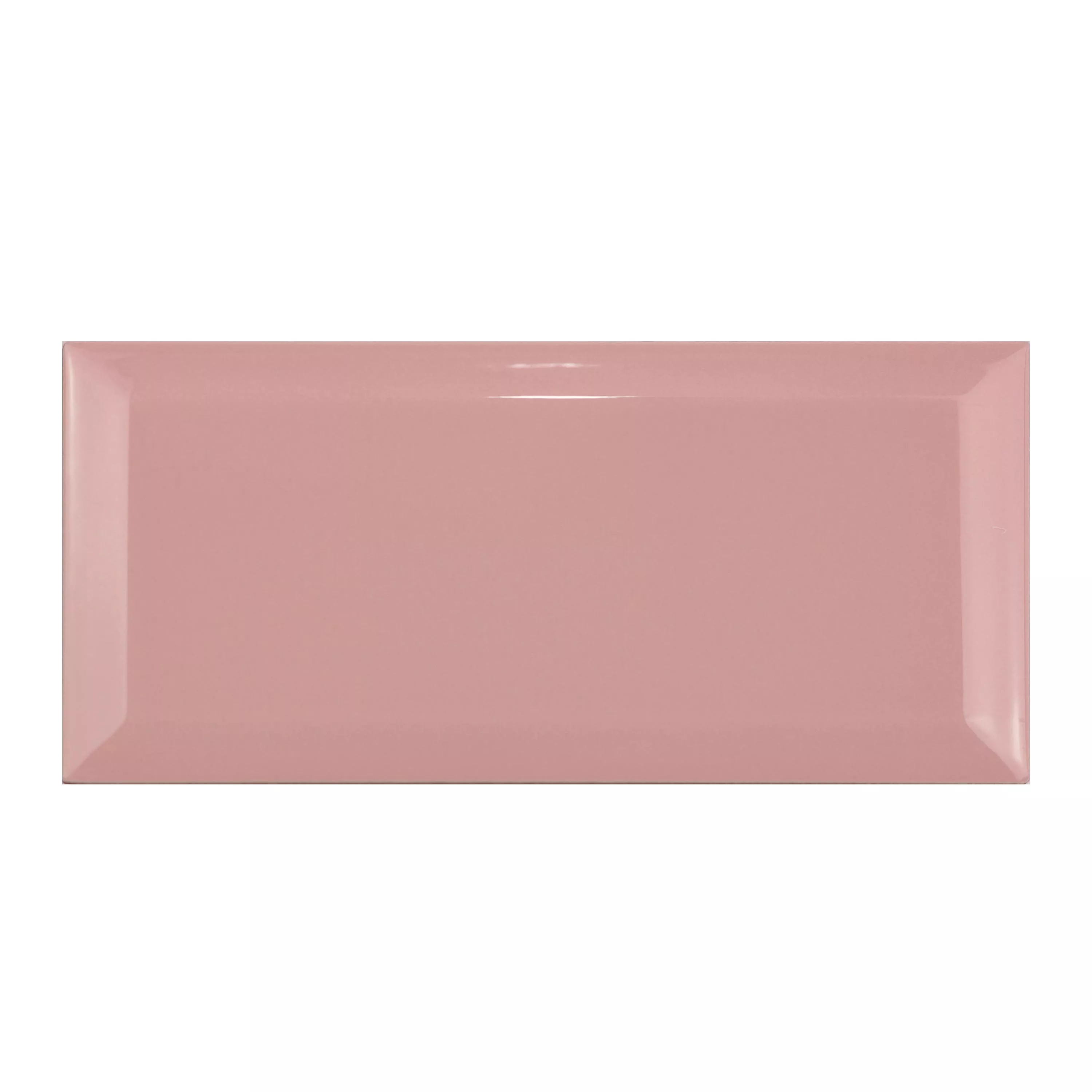 Metro Azulejos Brasilia Faceta 7,5x15x0,7cm Rosa Palo Metro Azulejos Brasilia Faceta 7,5x15x0,7cm Rosa Palo