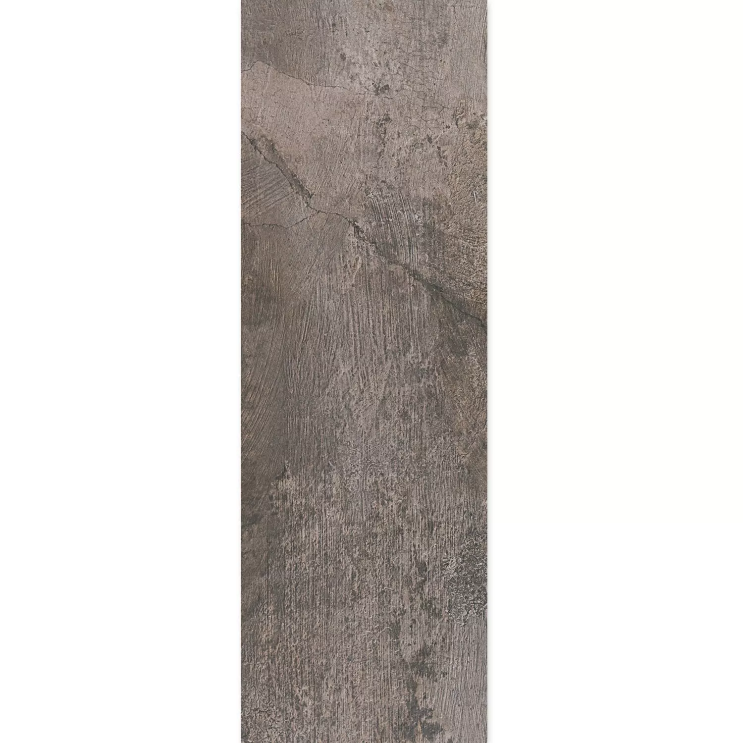Padrão Ladrilho Olhar de Pedra Polaris R10 Antracite 30x120cm