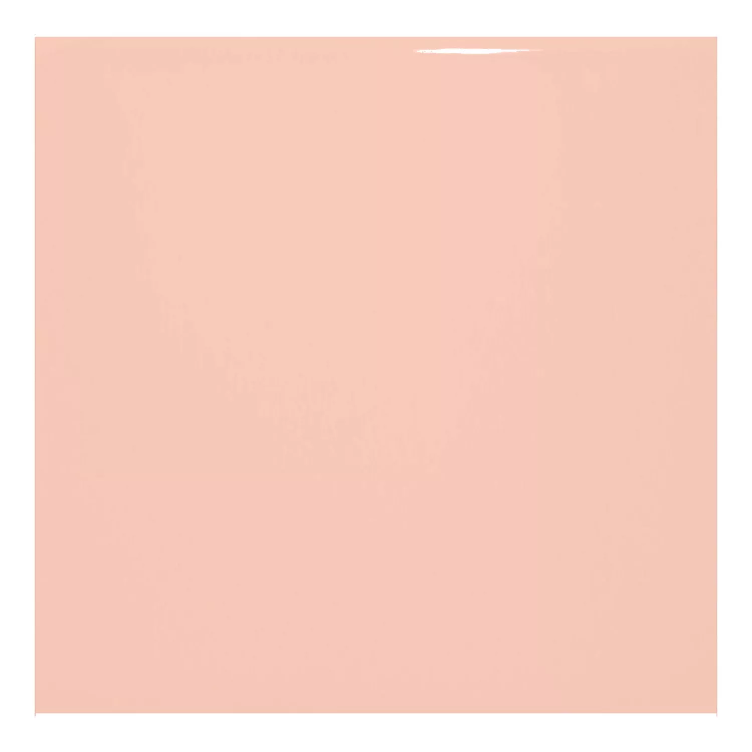 Ladrilho do metrô Laranja Brilhante 10x10 cm Sem Faceta Freyburg Salmon