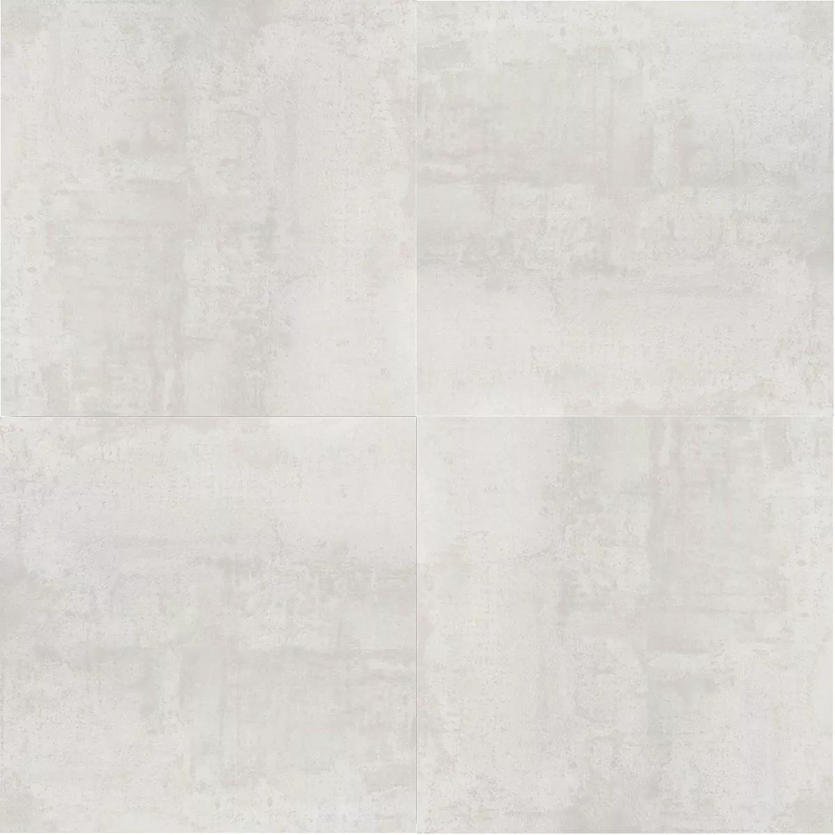 Ladrilhos Herion Aparência de Metal Fosco Blanco 60x60cm