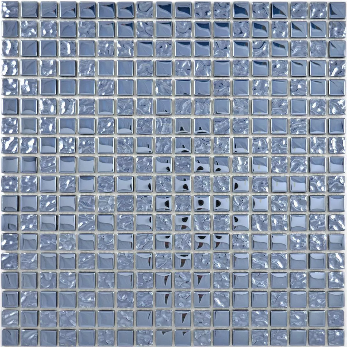 Padrão de Mosaico De Vidro Azulejos Moldau Preto