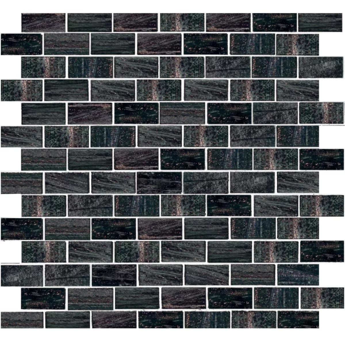 Mosaico De Vidro Azulejos Trend-Vi Rectangular 260