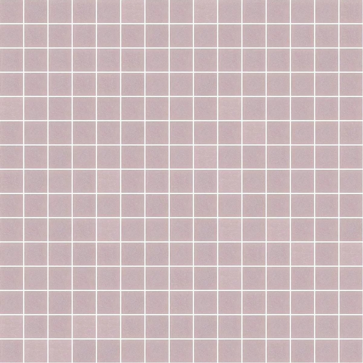 Mosaico De Vidro Telha Trend-Vi Vitreo 167 Rosa Velho 20x20mm