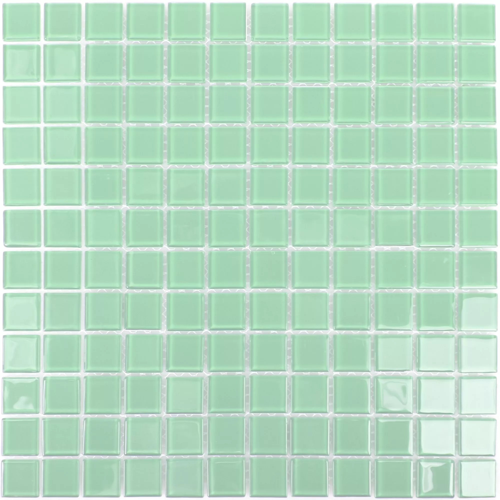 Mosaico De Vidro Azulejos Florida Luz Verde