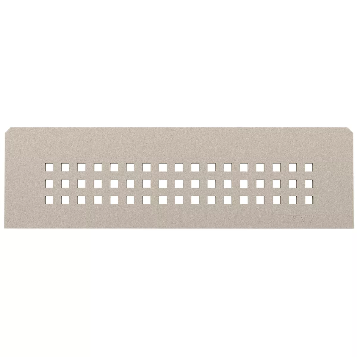 Nicho de parede retangular Schlüter 30x8,7cm, cor creme