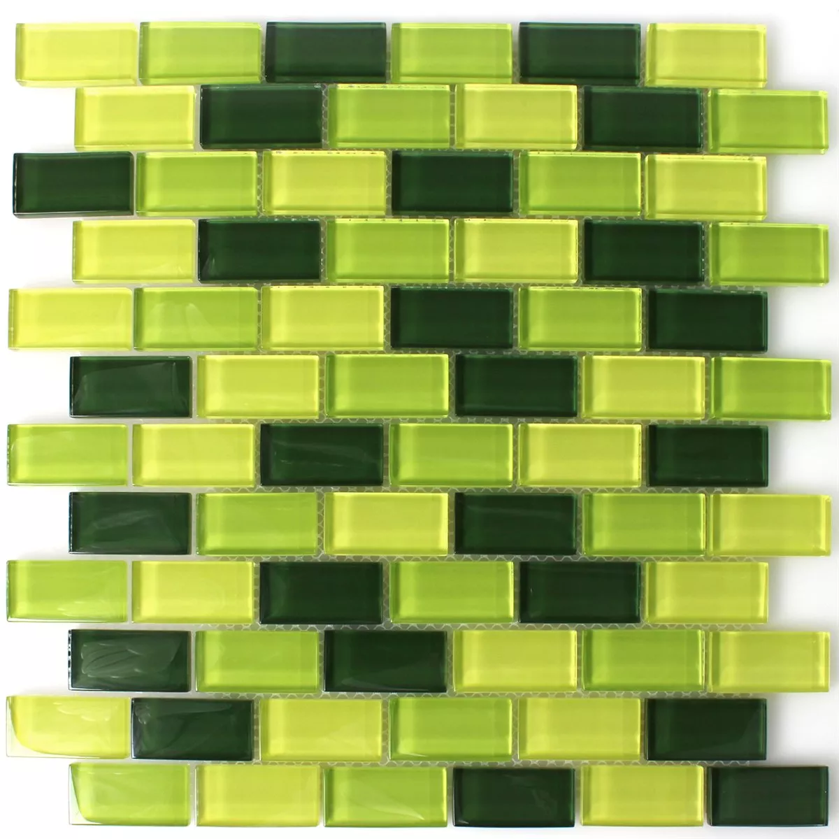 Mosaico De Vidro Azulejos 23x48x8mm Madagascar