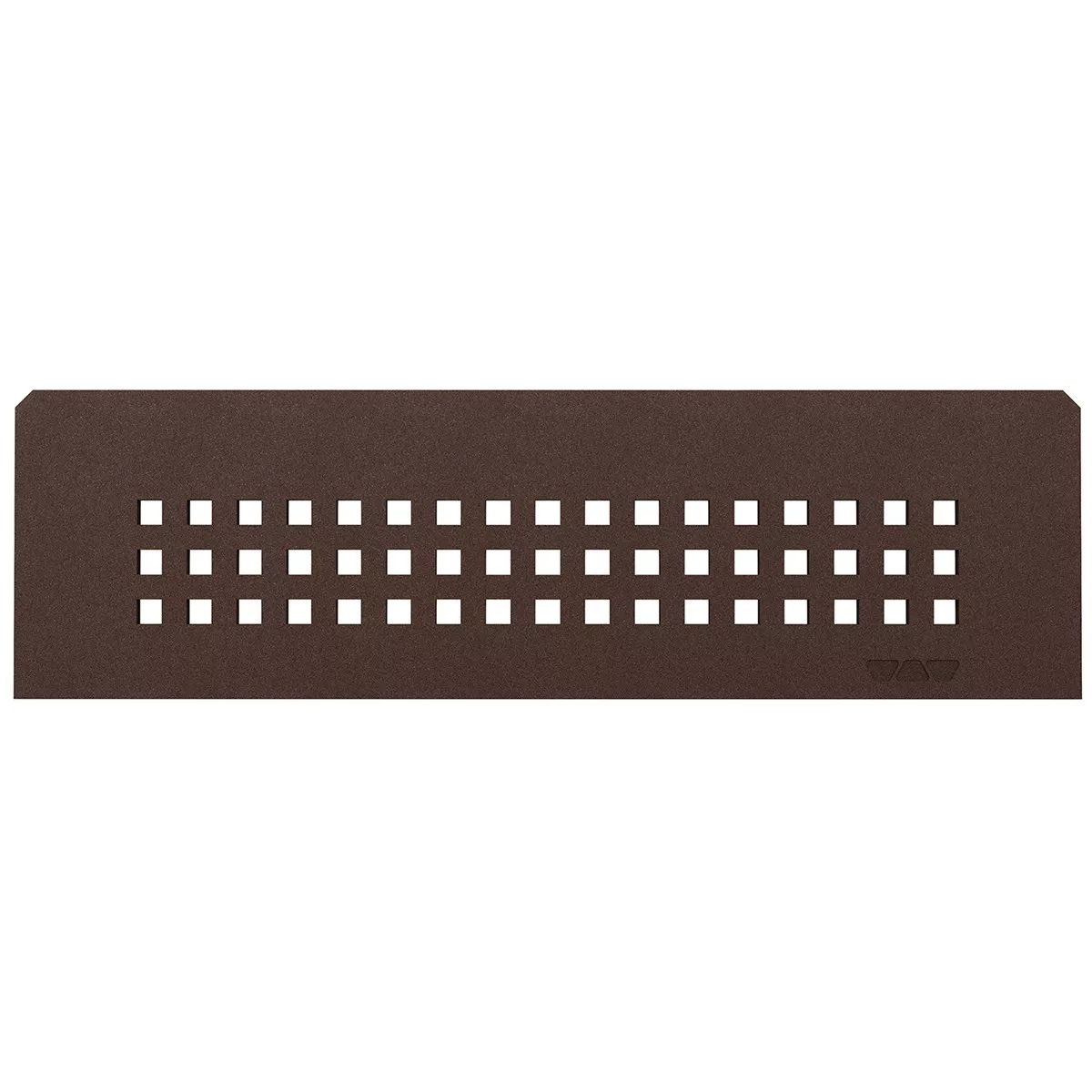 Nicho de parede Schlüter Retângulo 30x8,7cm Quadrado Bronze