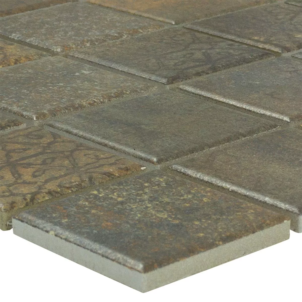 Cerâmica Azulejo Mosaico Sorrento Marrom Cerâmica Azulejo Mosaico Sorrento Marrom