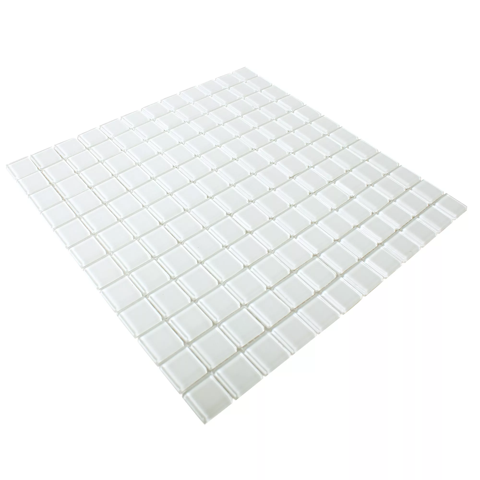 Mosaico De Vidro Azulejos Florida Branco