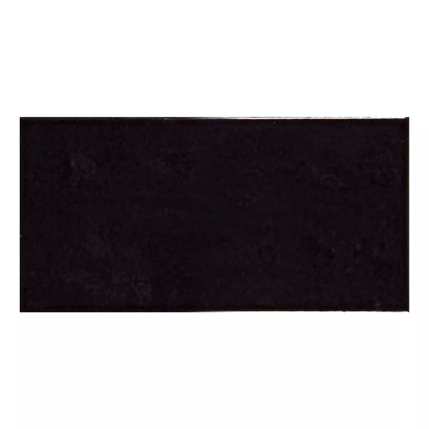 Celaya Preto Brilhante Rústico 7,5x15 cm Negro