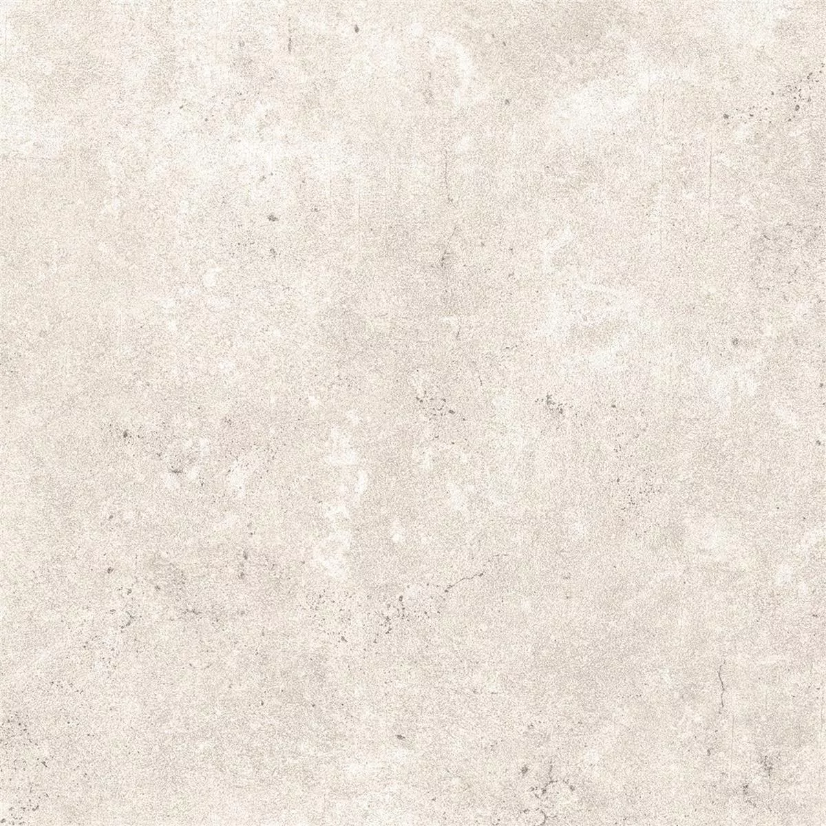 Ladrilhos Jamaica Olhar Concreto Creme Branco 60x60cm