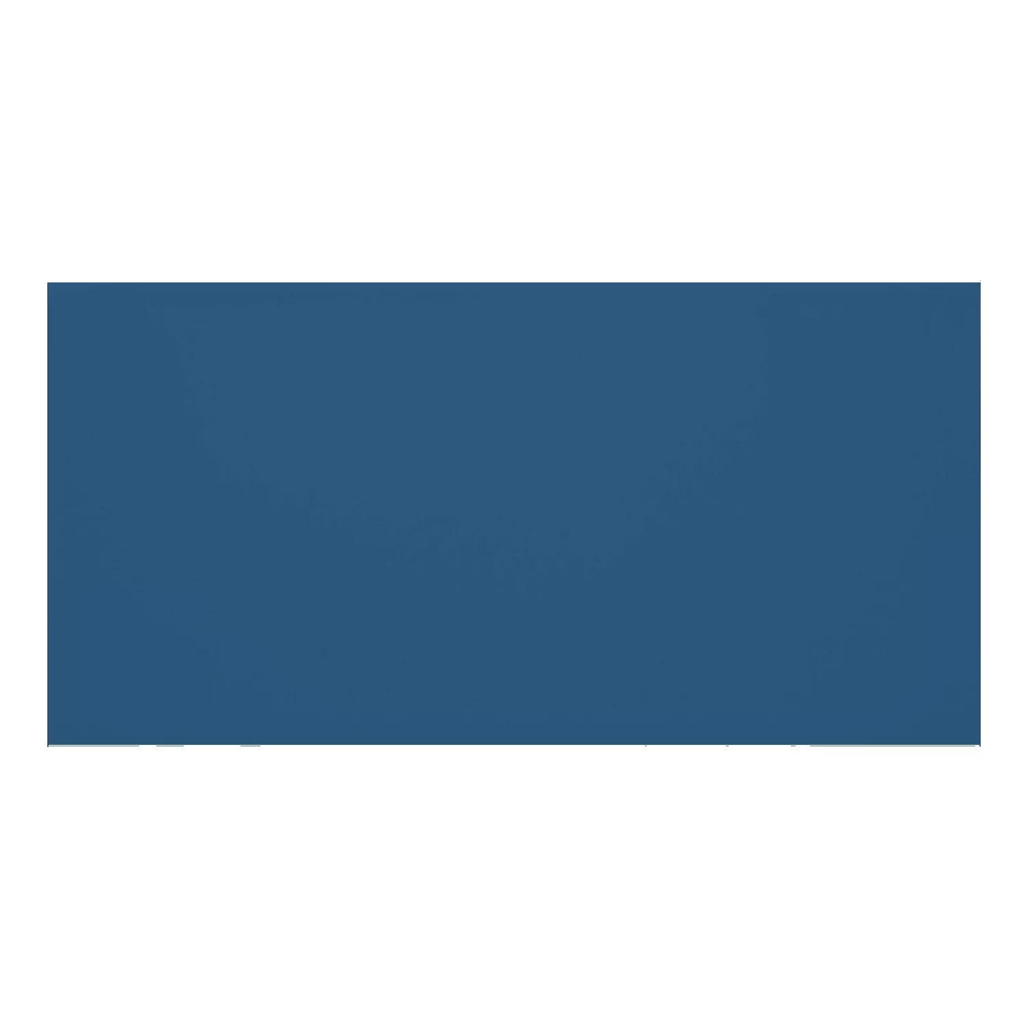 Ladrilho do metrô Azul Fosco 10x20 cm Sem Faceta Avebury Zafiro