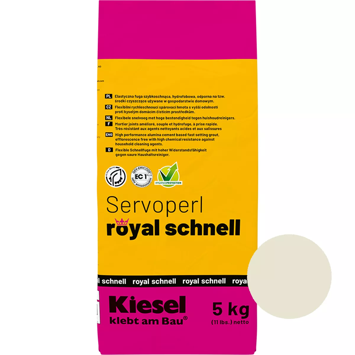 Composto comum Servoperl Royal Schnell Pergamon 5 kg