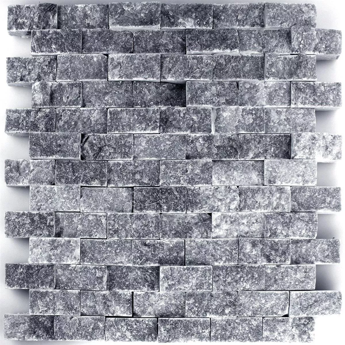 Padrão de Azulejo Mosaico Mármore Visso Nero 3D