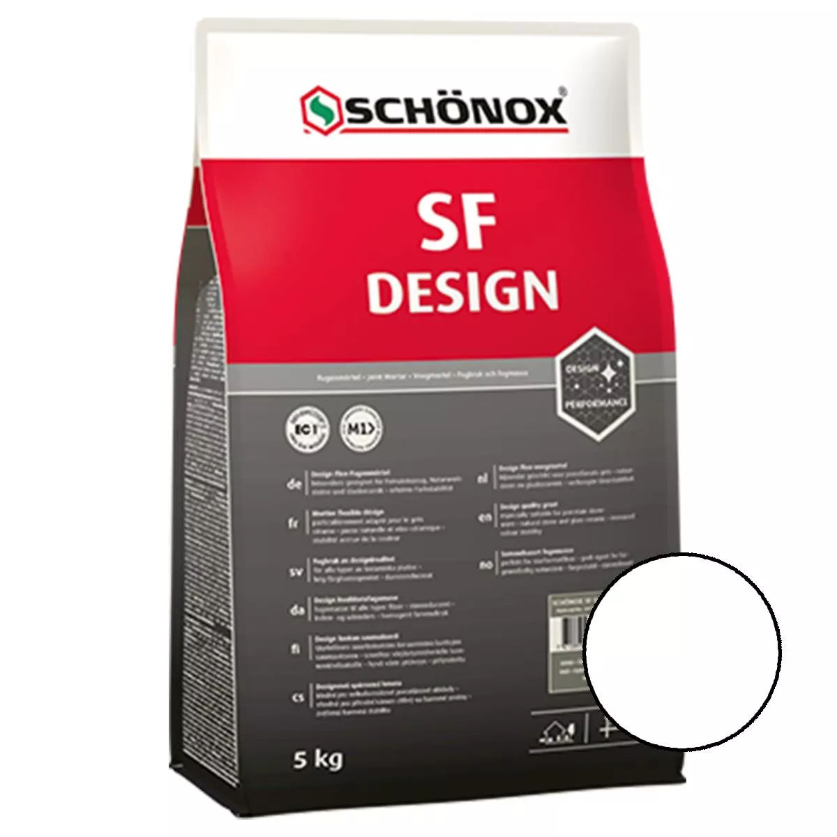 Argamassa Schönox SF Design Branco 5 kg