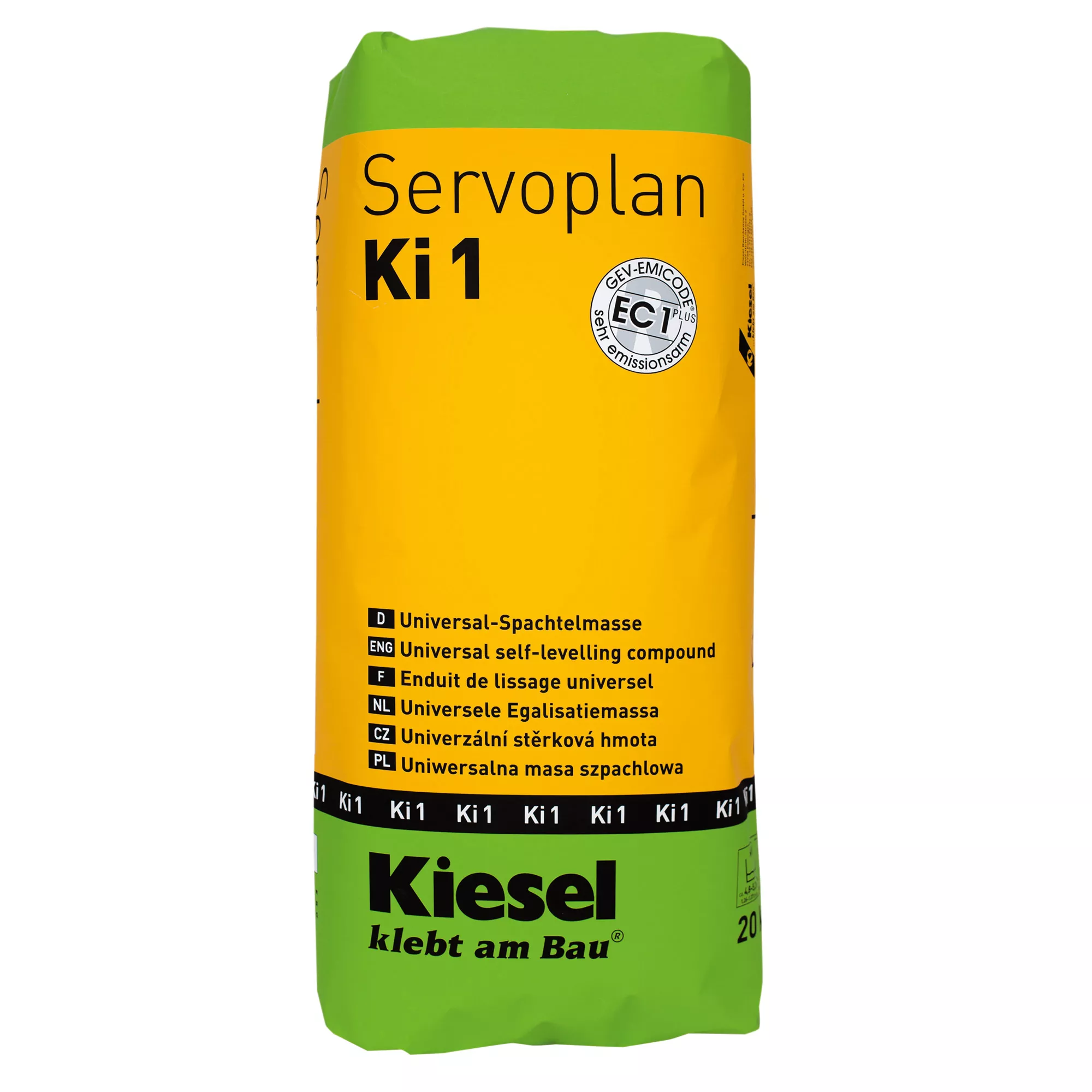 Kiesel Servoplan Ki 1 - enchimento universal de secagem rápida (20KG) Kiesel Servoplan Ki 1 - enchimento universal de secagem rápida (20KG)