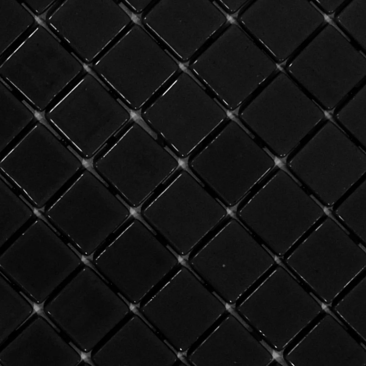 Vidro Piscina Pool Mosaico Venetia Preto