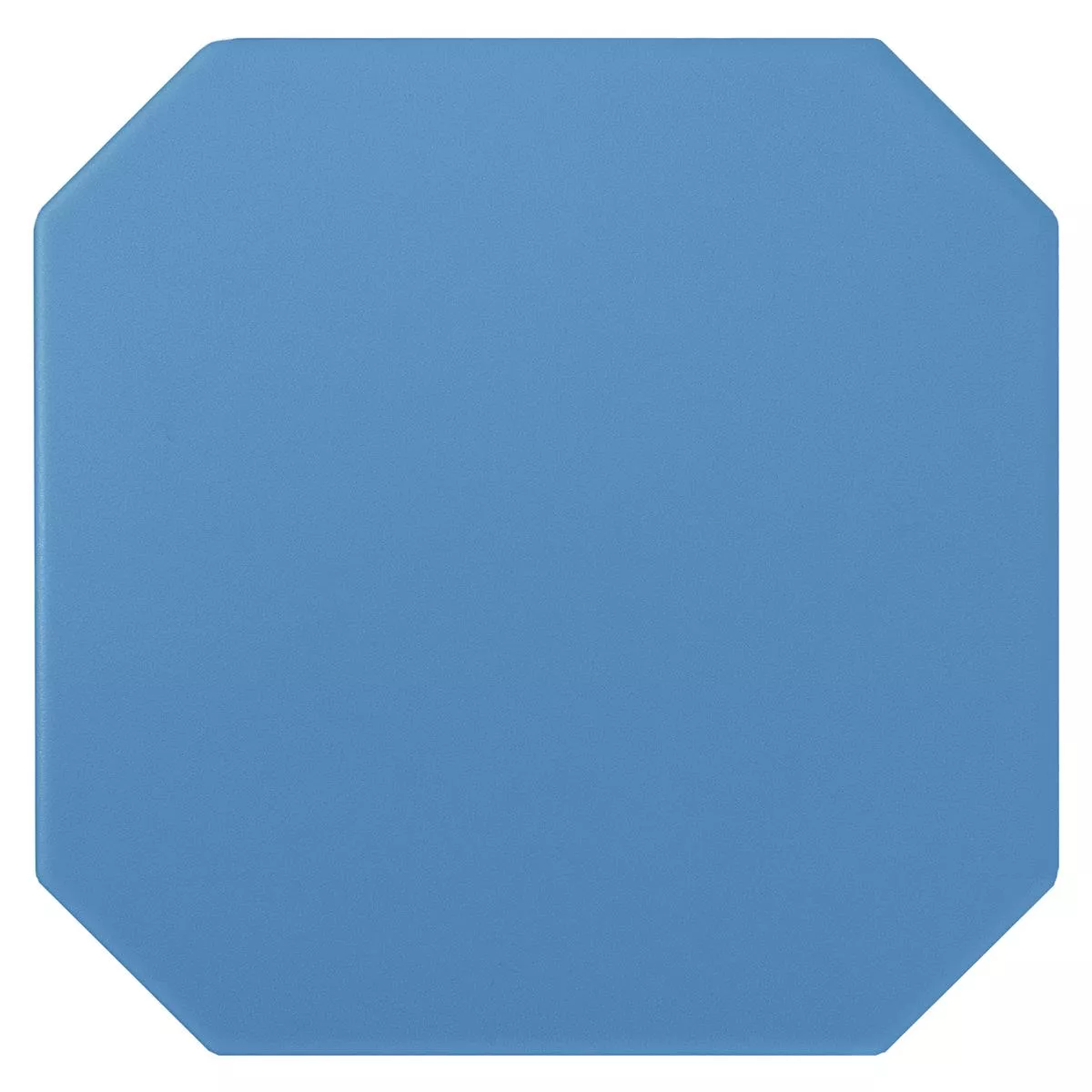 Grés Porcelânico Azulejos Genexia Uni Azul Octógono 20x20cm