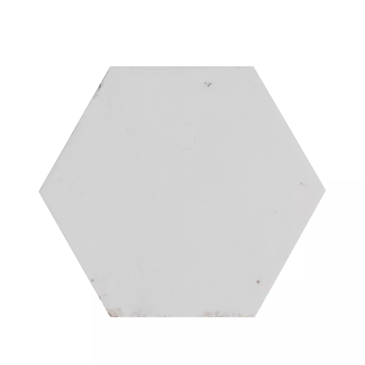 Lorino Branco Brilhante Hexágono 18,2x21 cm
