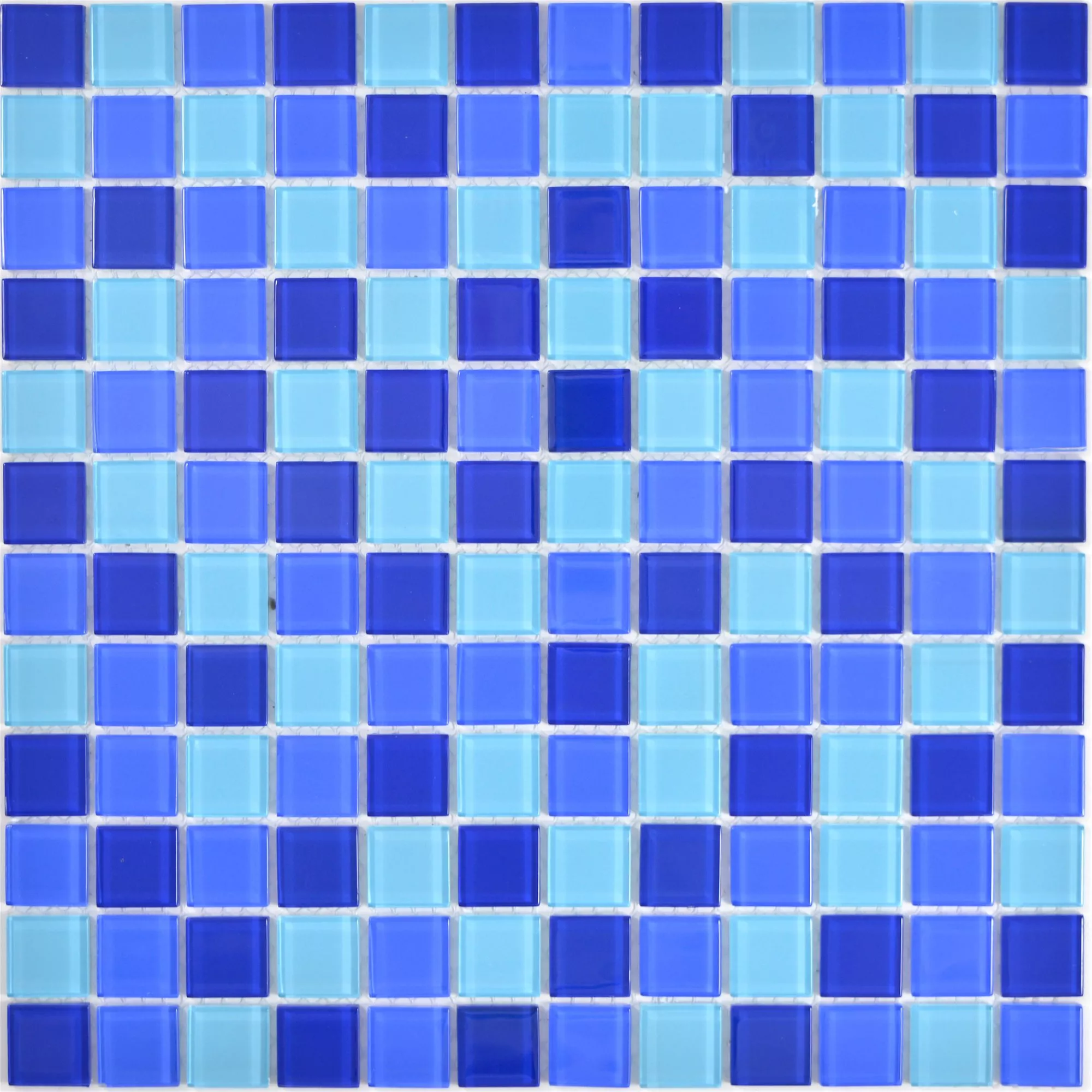 Mosaico De Vidro Azulejos Bommel Azul