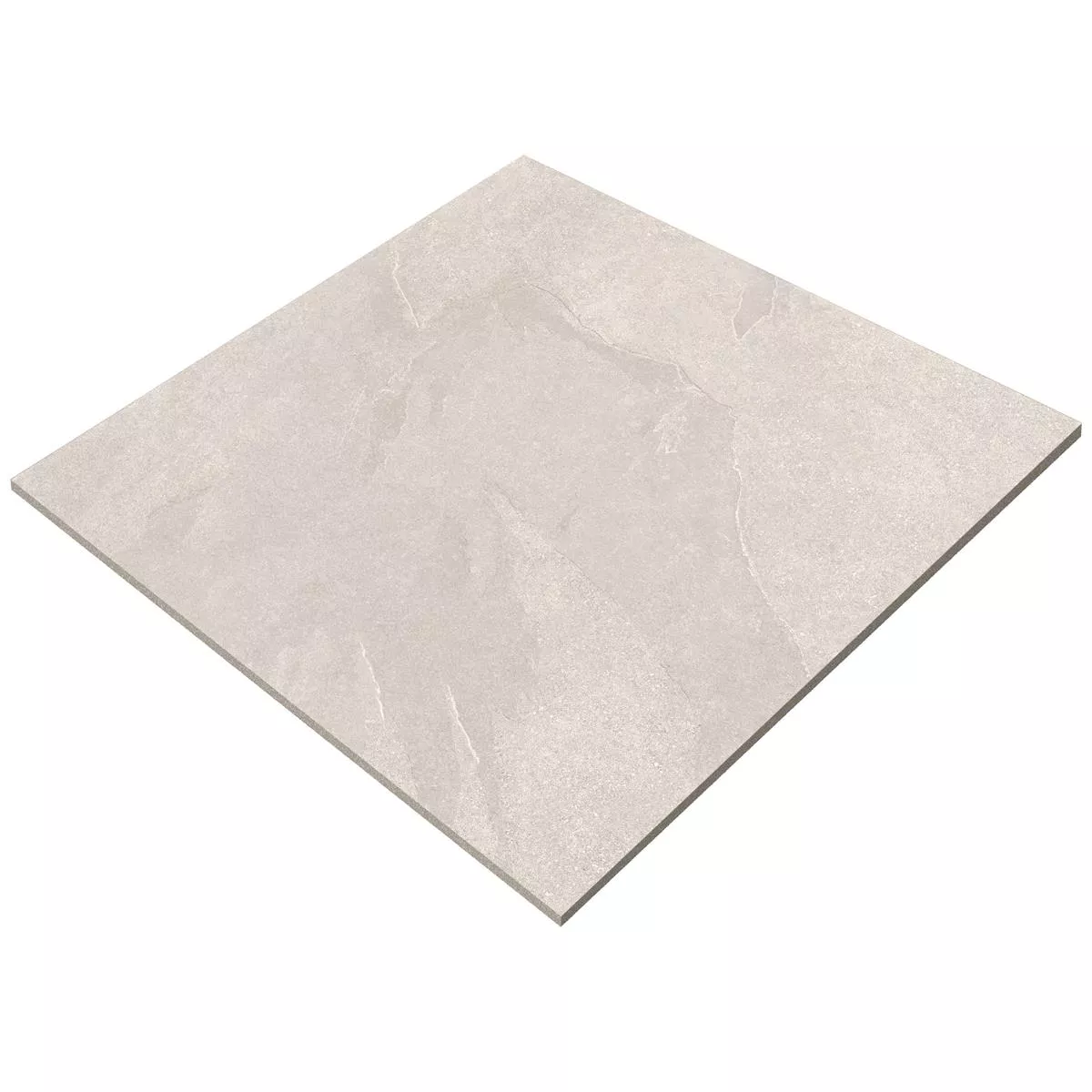 Padrão de Ladrilho Memphis Olhar de Pedra R10/B Bege 60x60cm