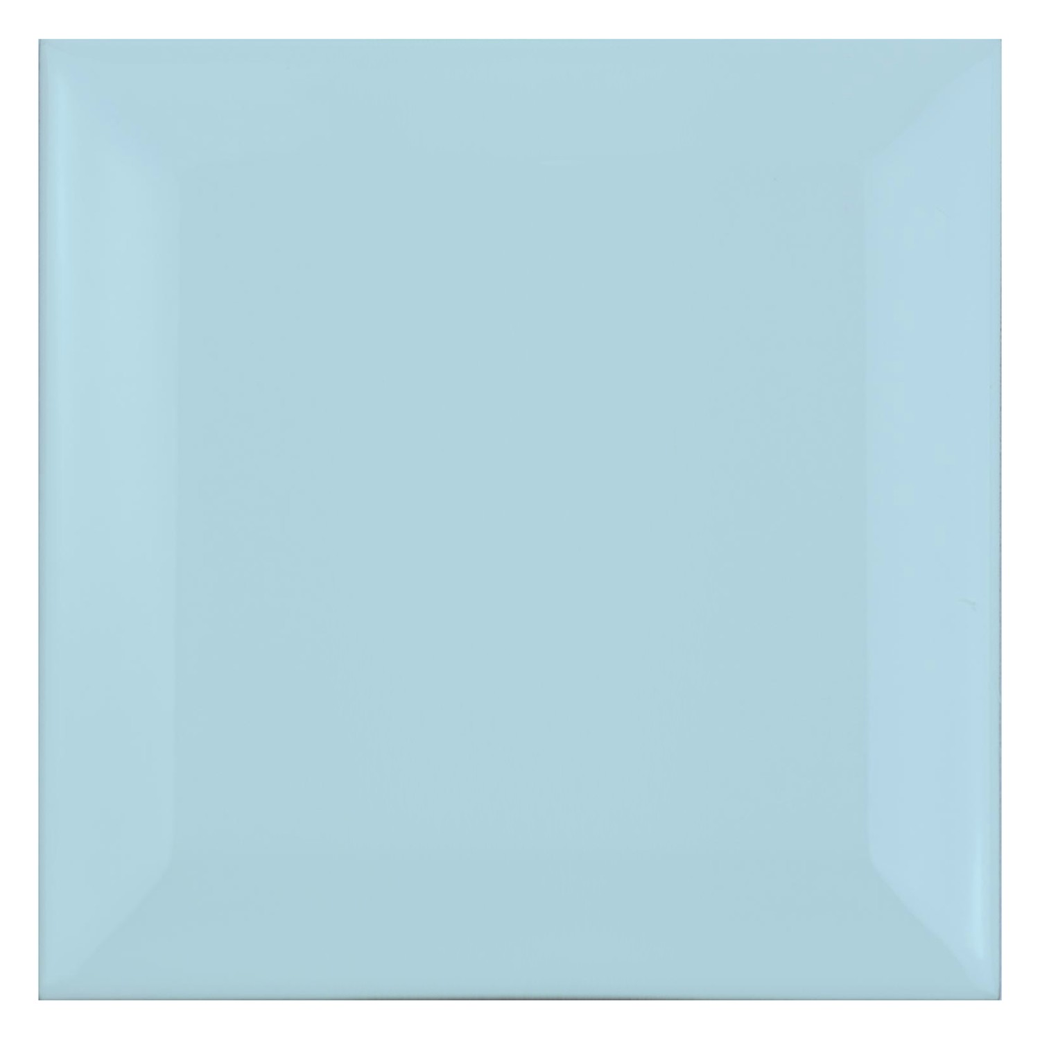 Ladrilho do metrô Azul Fosco 10x10 cm Faceta Catarina Piscina
