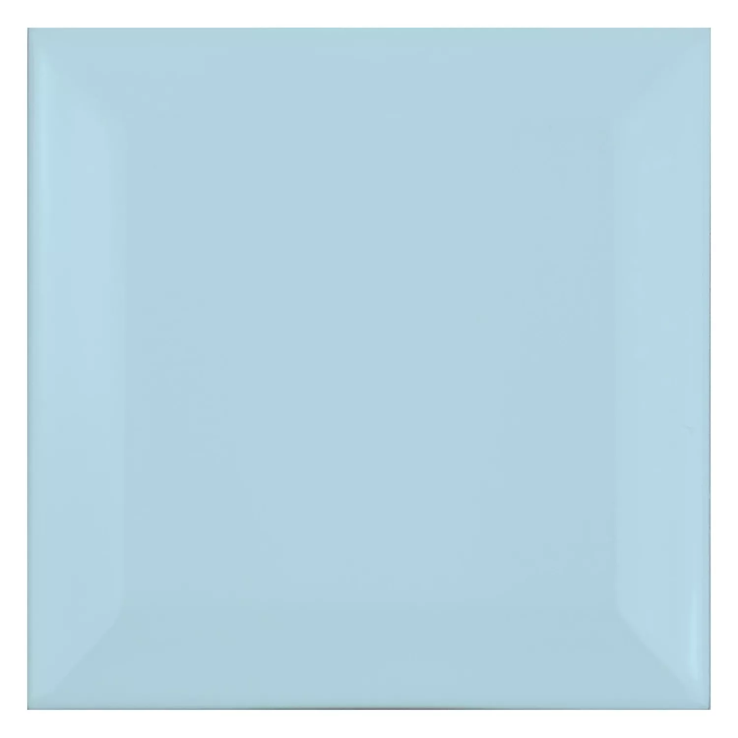 Ladrilho do metrô Azul Fosco 10x10 cm Faceta Catarina Piscina