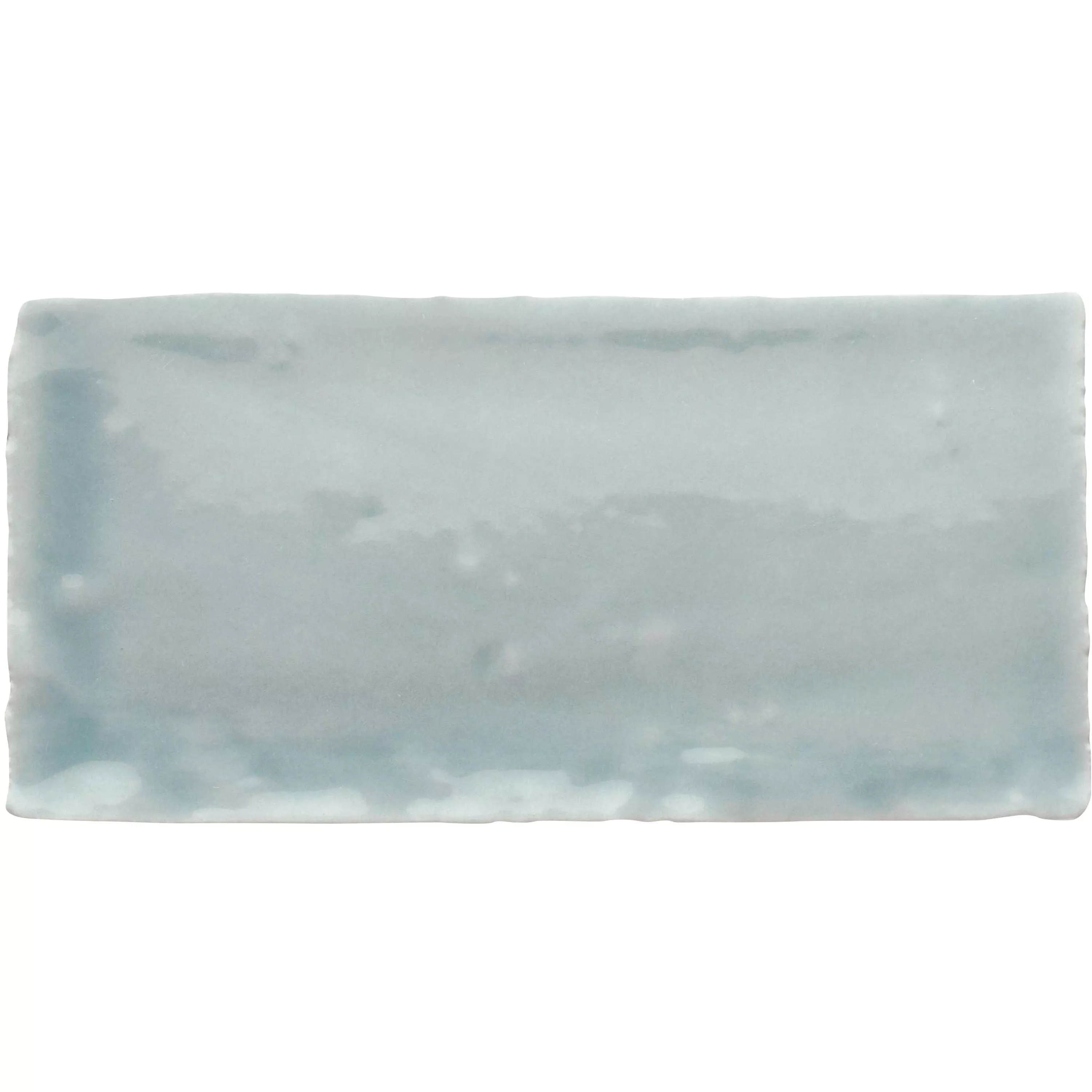 Azulejo Algier Feito à Mão 7,5x15cm Céu Azul