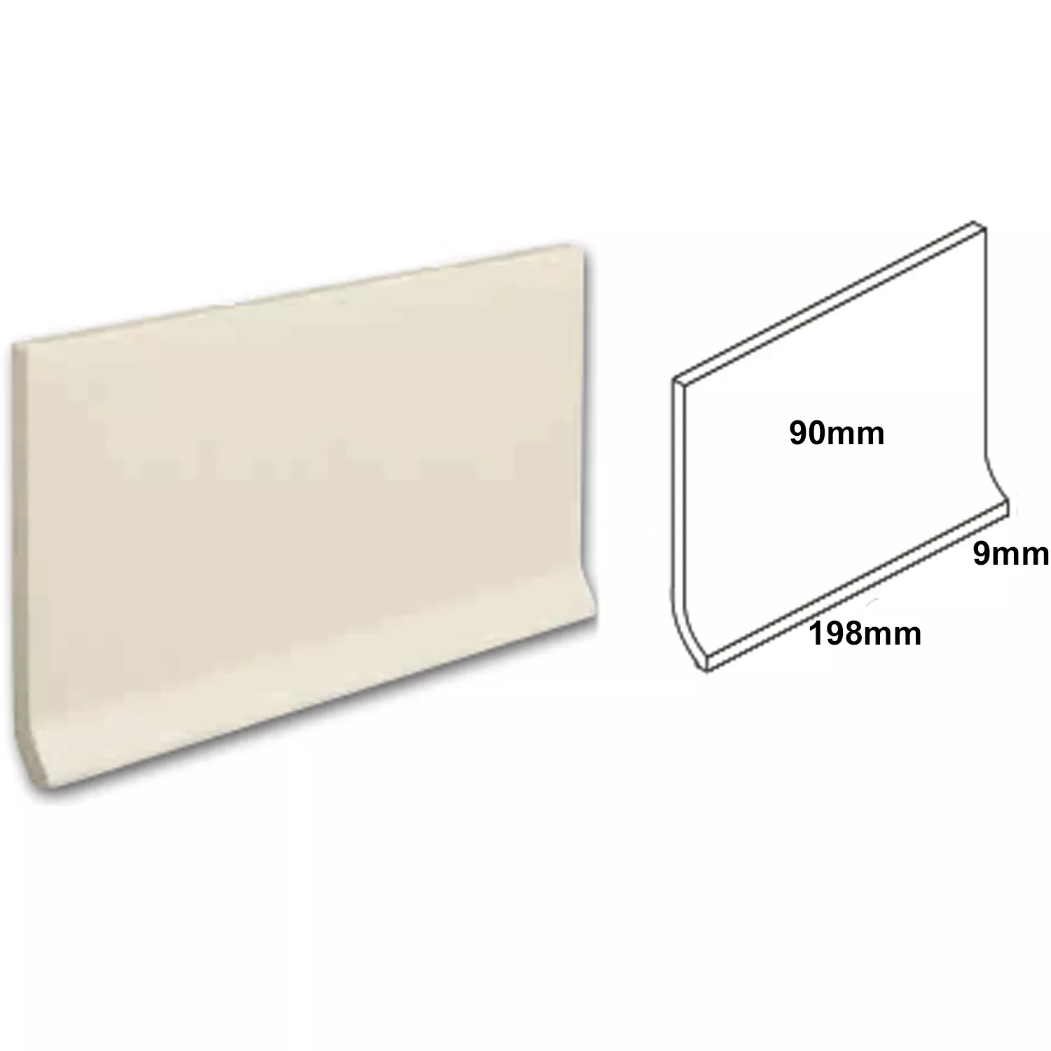 Base Da Enseada Courage Antracite Fosco 20x9cm Base Da Enseada Courage Antracite Fosco 20x9cm