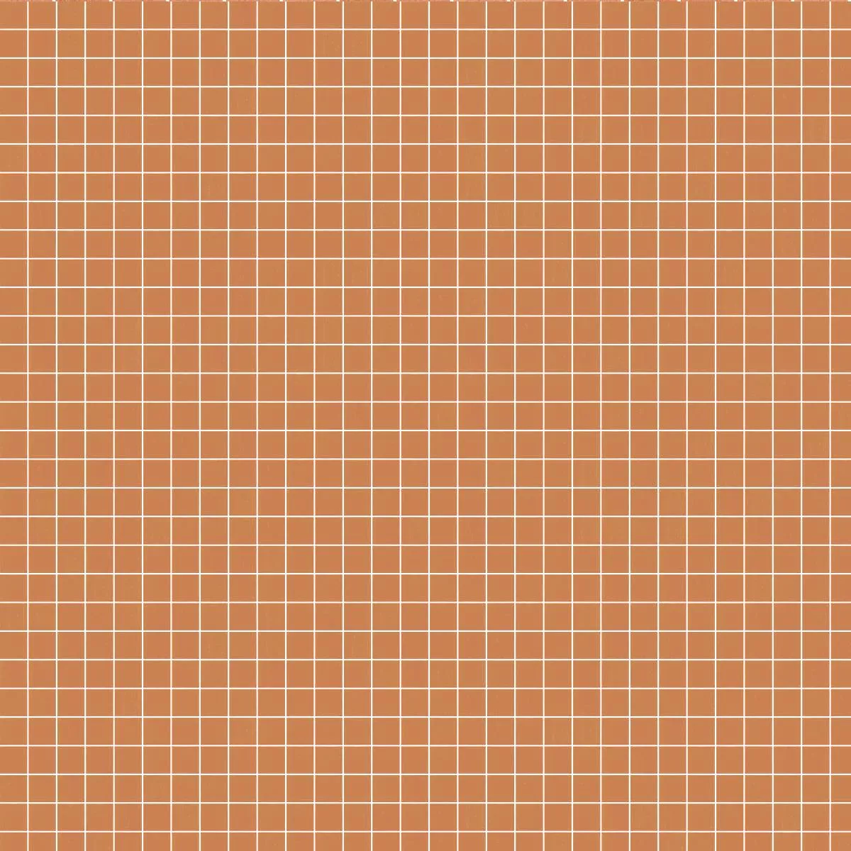 Mosaico De Vidro Telha Trend-Vi Vitreo 163 Laranja 10x10mm