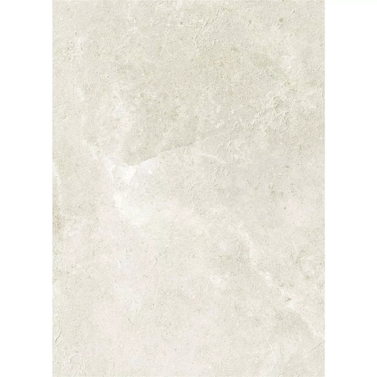 Ladrilho Bangui Olhar de Pedra 60x120cm Marfim