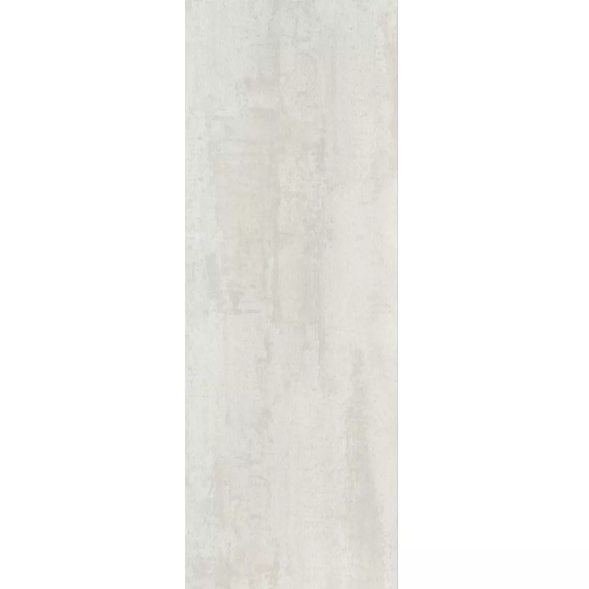 Amostra Ladrilhos Herion Aparência de Metal Fosco Blanco 45x90cm