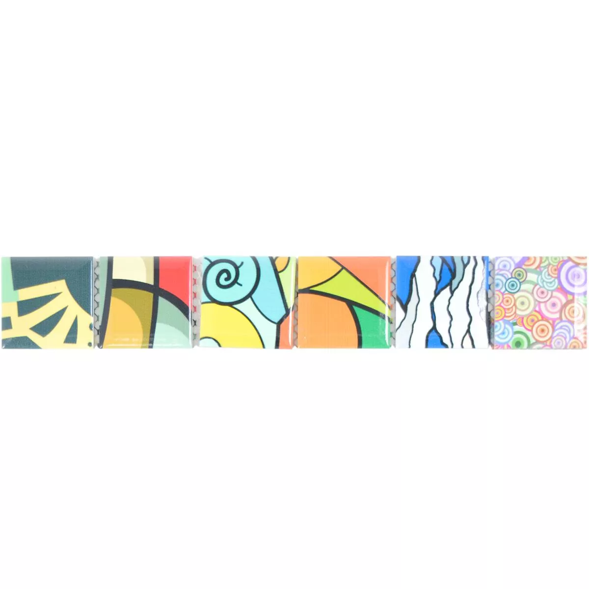 Cerâmica Azulejos Fronteira Sharon Retro Multicolorido