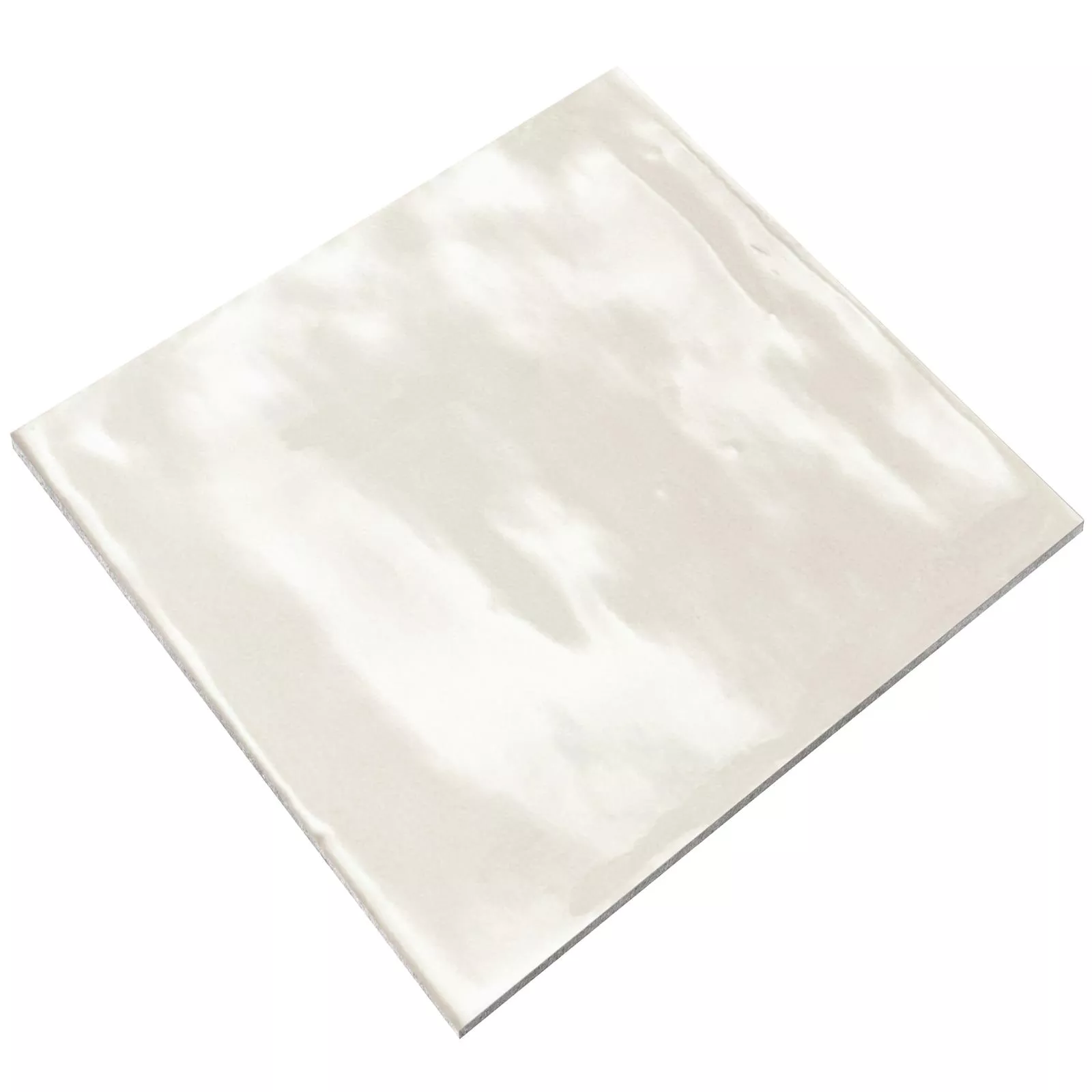 Padrão Azulejos Marbella Ondulado 15x15cm Creme