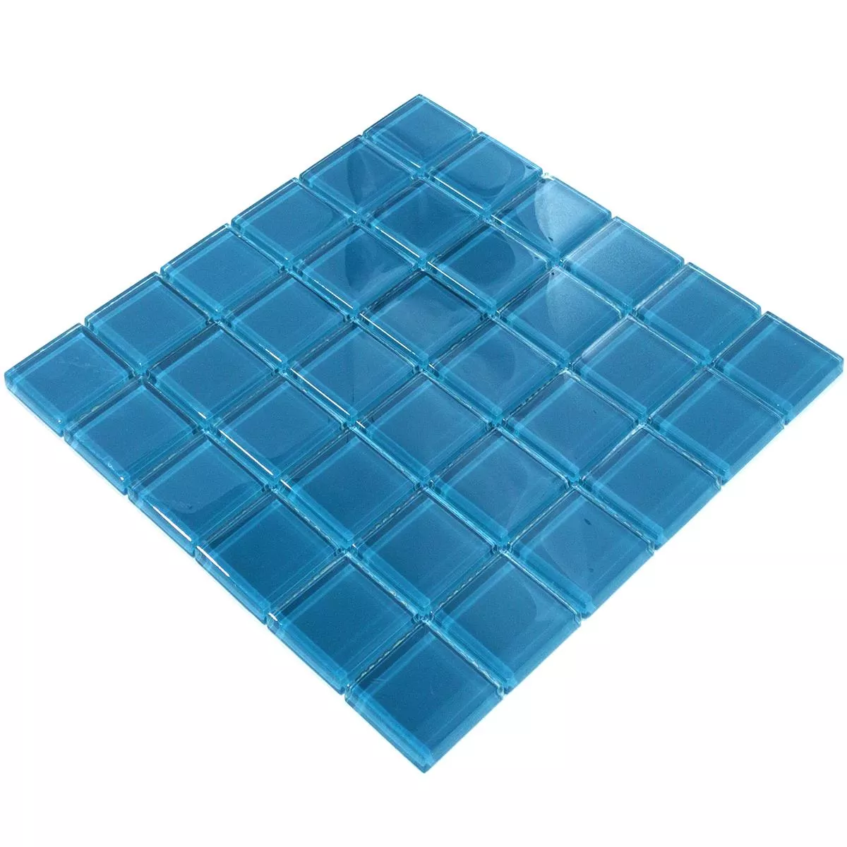 Mosaico De Vidro Azulejos Melmore Azul