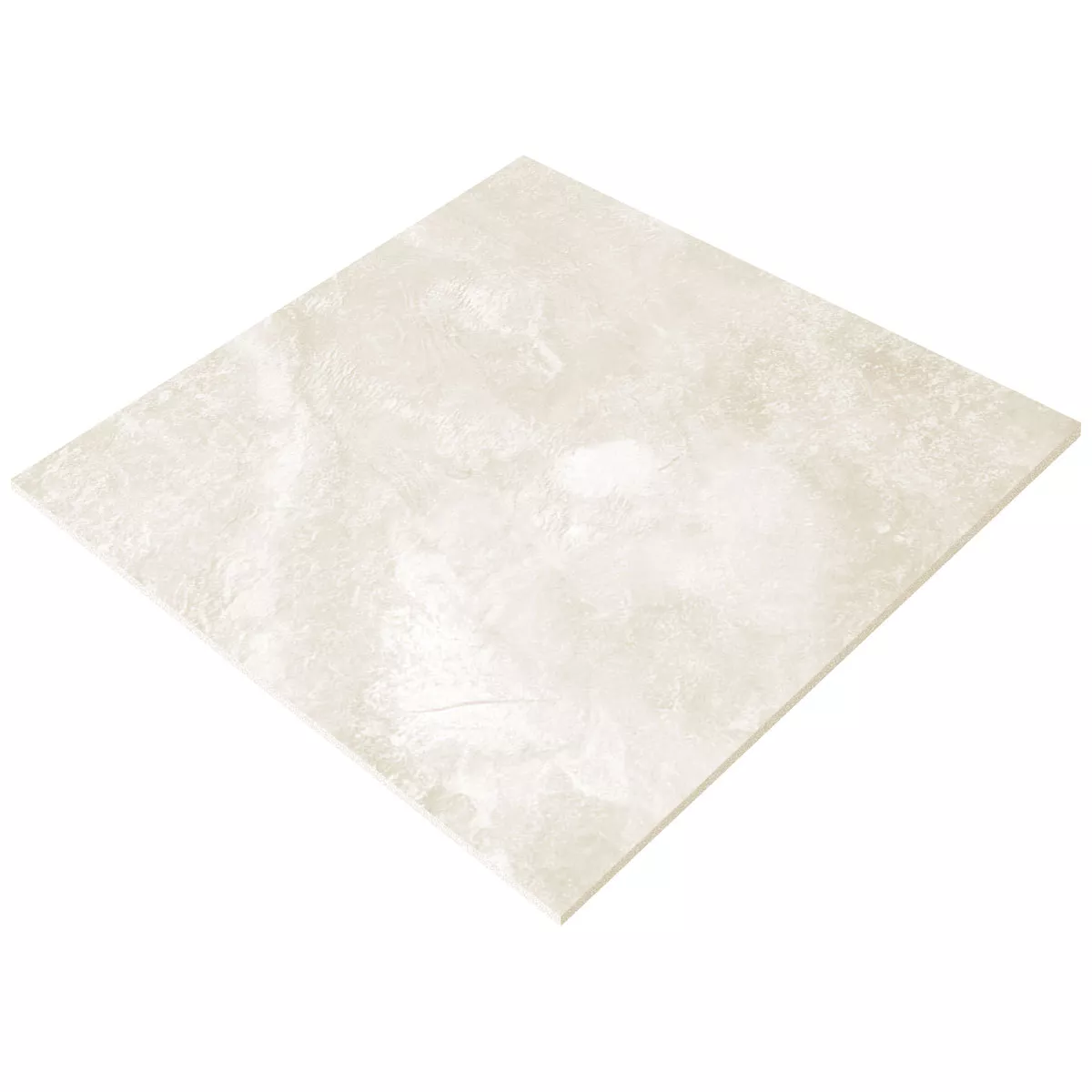 Ladrilhos Cortina Olhar Concreto Fosco Creme 60x60cm