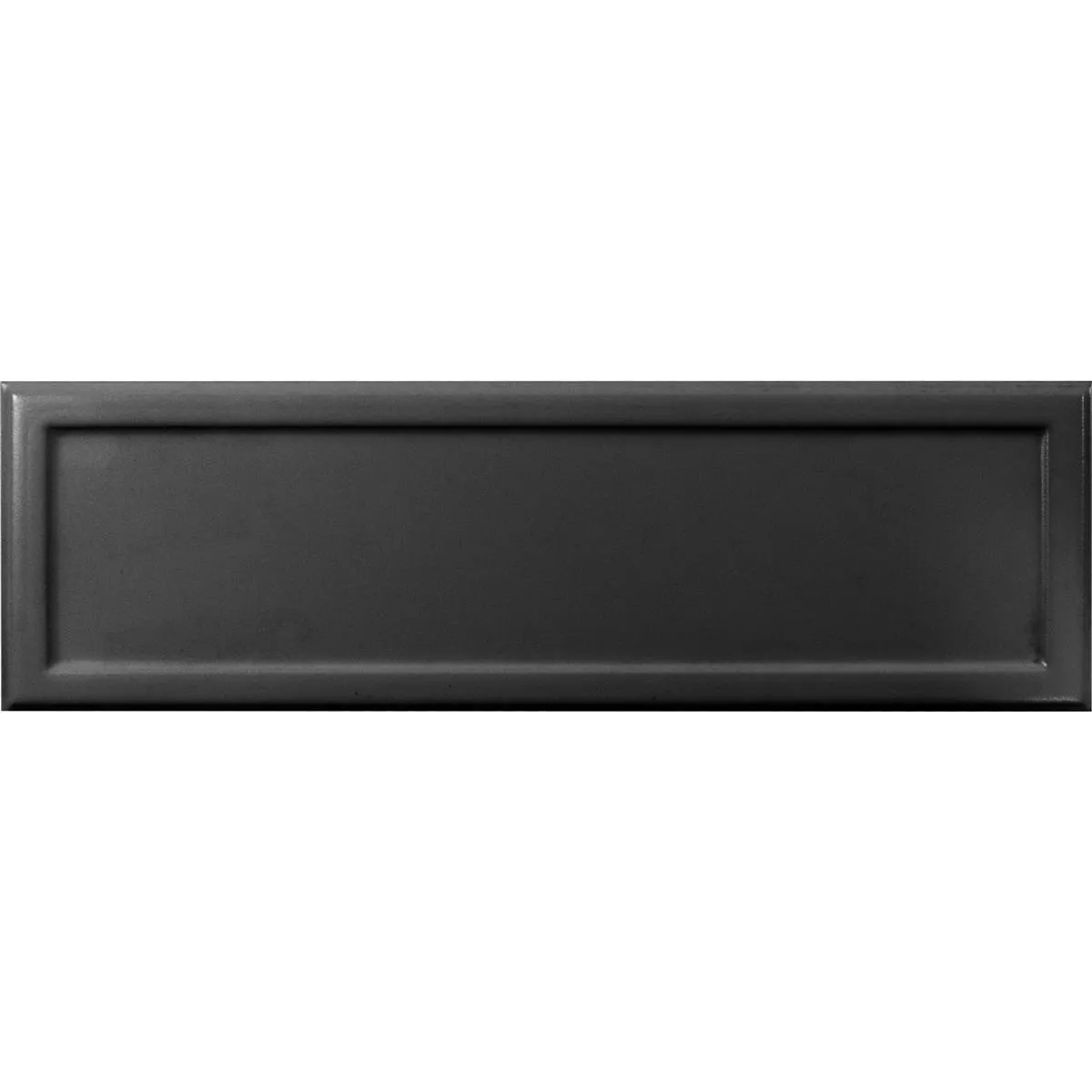 Metro Azulejo Kennedy Preto 10x30cm Metro Azulejo Kennedy Preto 10x30cm