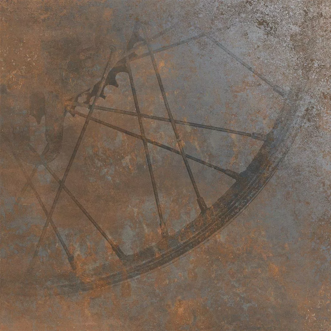 Ladrilhos Sierra Aparência de Metal Rust R10/B Decoração Aro Ladrilhos Sierra Aparência de Metal Rust R10/B Decoração Aro