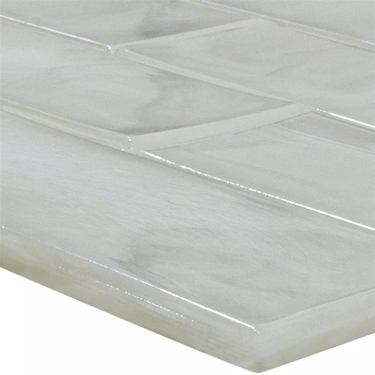 Mosaico De Vidro Azulejos Andalucia Brick Branco Mosaico De Vidro Azulejos Andalucia Brick Branco