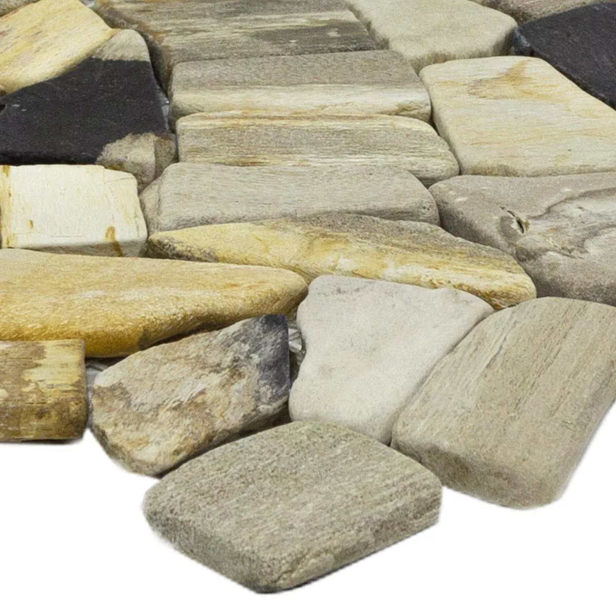 Azulejo Mosaico Fratura De Mármore Antigo Oak