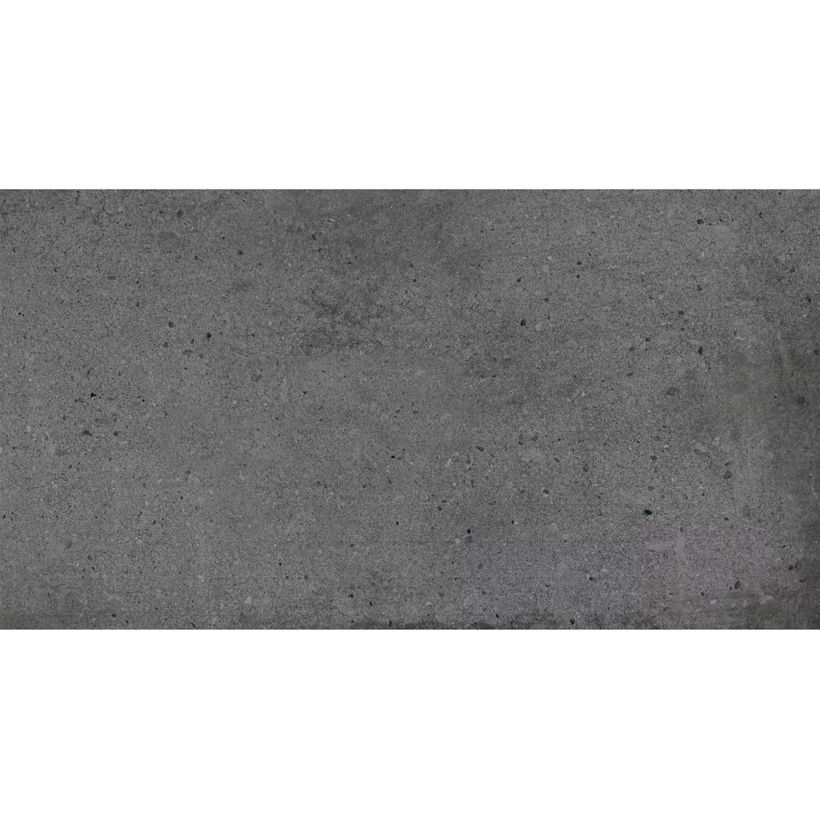 Padrão Ladrilhos Freeland Olhar de Pedra R10/B Antracite 30x60cm