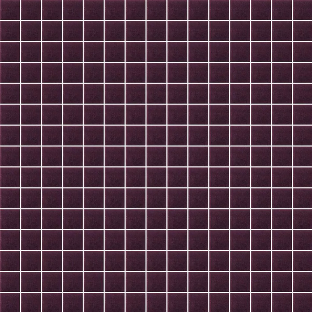 Mosaico De Vidro Telha Trend-Vi Vitreo 176 Rosa Roxa 20x20mm