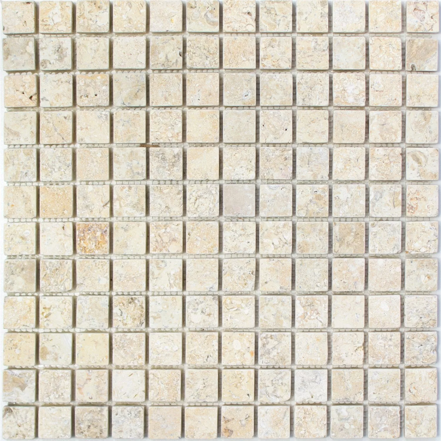 Azulejo Mosaico Calcário Garbagna Bege 23
