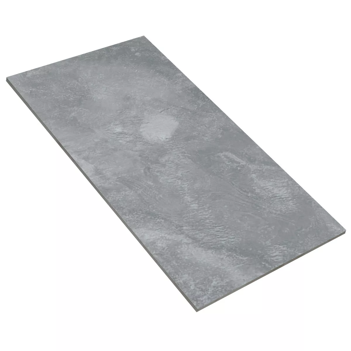 Ladrilhos Cortina Olhar Concreto Fosco Cinza 60x120cm