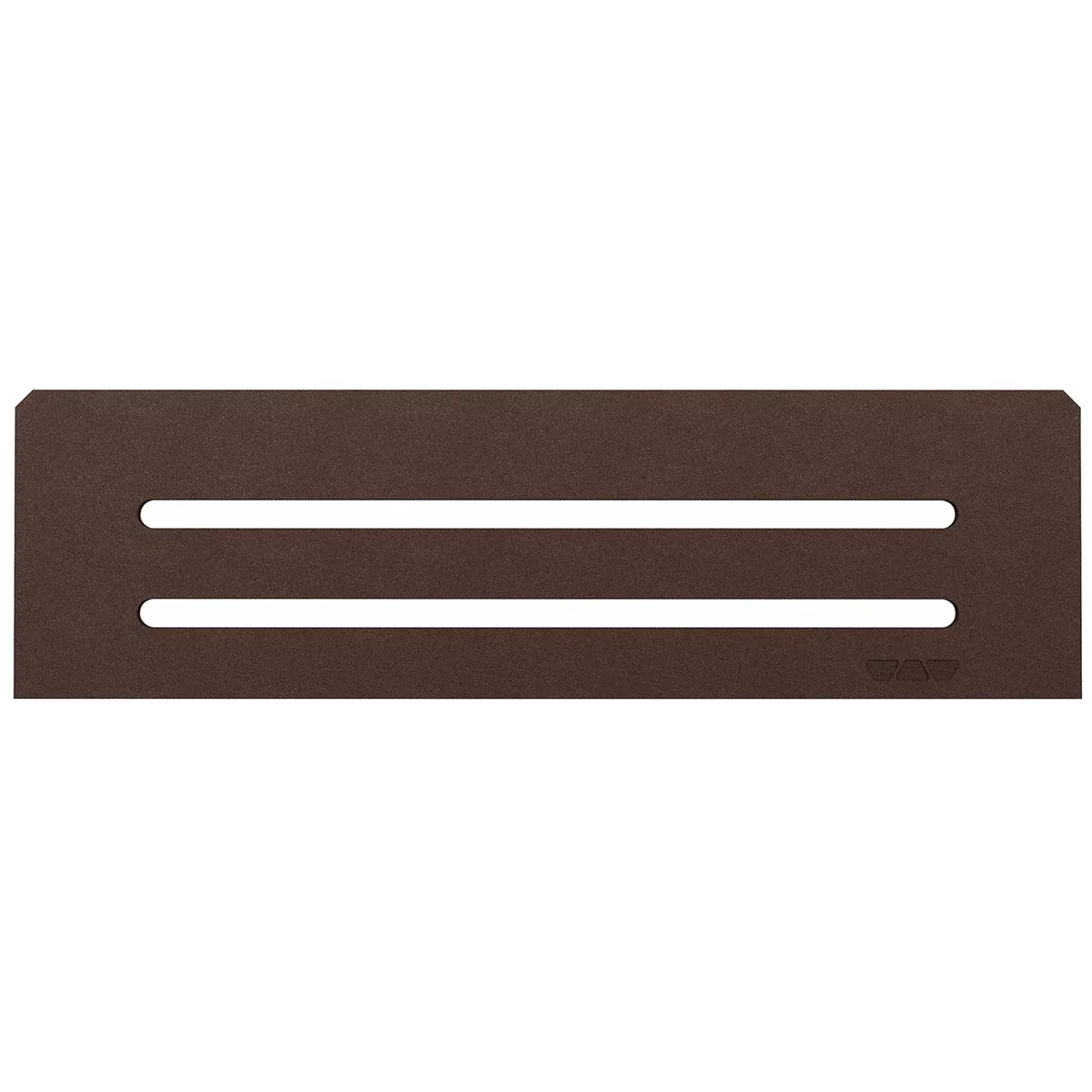 Nicho de parede retangular Schlüter Wave Bronze 30x8,7cm